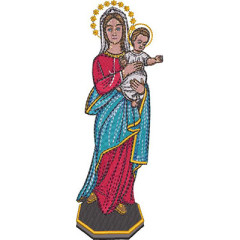 Matriz De Bordado Nossa Senhora 18 Cm..