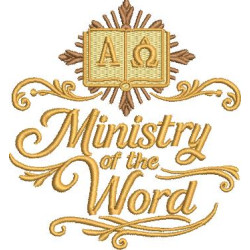 Matriz De Bordado Ministério Da Palavra  Em Inglês