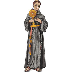 Matriz De Bordado São Francisco De Assis 36cm