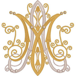 Embroidery Design Mariano 20 Cm