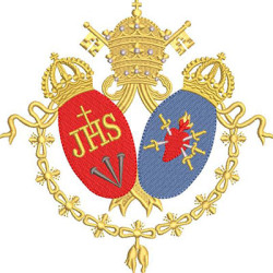 Embroidery Design Coat Of Arms Of The Brotherhood Of The Fifth Anguish Of Seville