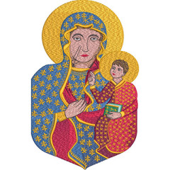 Matriz De Bordado Nossa Senhora De Czestochowa..