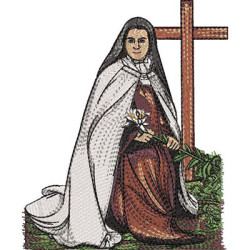 Embroidery Design Saint Therese Of The Child Jesus