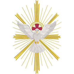 Matriz De Bordado Divino Espírito Santo 30 Cm