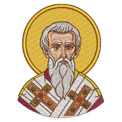 Diseño Para Bordado San Hieromártir Antipas Obispo De Pérgamo