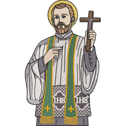 Embroidery Design Saint Francis Xavier