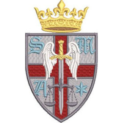 Matriz De Bordado Escudo De São Miguel Arcanjo..