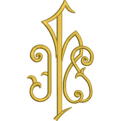 Diseño Para Bordado Jhs 18 Cm