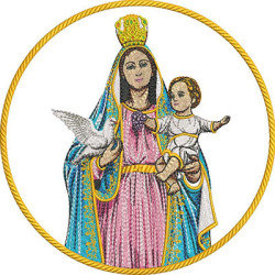 Embroidery Design Our Lady Of Hope 20cm