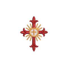 Matriz De Bordado Cruz 5 Cm..