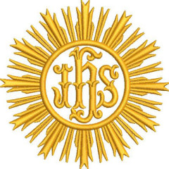 Matriz De Bordado Jhs Com Resplendor..