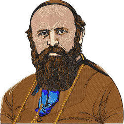 Matriz De Bordado São Daniel Comboni 19 Cm