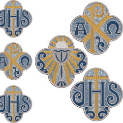 Embroidery Design Religious Frames Package 2 Sizes