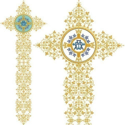 MARIAN SET FOR ROMAN CHASUBLE 175