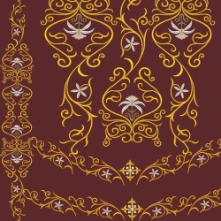 Embroidery Design Set For Gallon And Decorated Lírio Necklace 203
