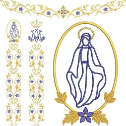 Embroidery Design Set For Double Gallon Marian 230