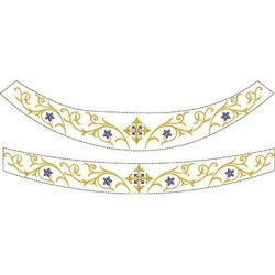 Embroidery Design Set For Creating Liturgical Collars 231