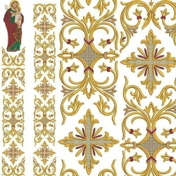 Embroidery Design Set Saint Joseph For Galon 279