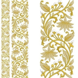 Embroidery Design Set For Floral Gallon 290