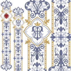 Embroidery Design Set For Our Lady Of Dores Galon 96 Cm