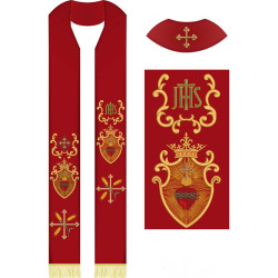 Embroidery Design Set For Sacred Heart Stole 336
