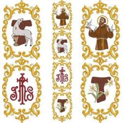 STOLE SET SAINT FRANCISCO DE ASSIS 338