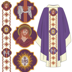 Embroidery Design Crucification Of Jesus Gallon Set 378