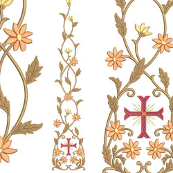 Embroidery Design Floral Galler Set 384