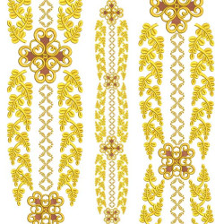 Embroidery Design Set For 1 Meter Gallon Cruz 390