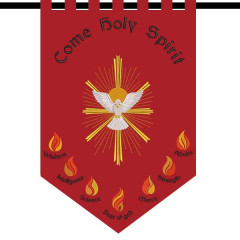 SET FOR FLAG OF THE DIVINE HOLY SPIRIT ENGLISH