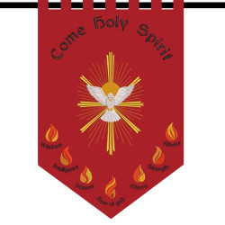 SET FOR FLAG OF THE DIVINE HOLY SPIRIT ENGLISH