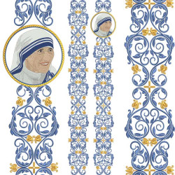 SET GALONES MADRE TERESA CALCUTTA 437