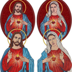 IMMACULATE AND SACRED HEARTS SET 441