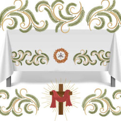 PALMS SUNDAY ALTAR CLOTH SET 483