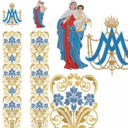 SET FOR GALON OUR LADY OF ROSARY 484