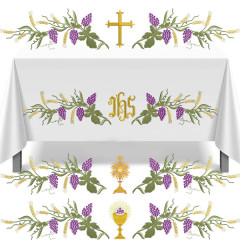 Embroidery Design Altar Cloth Set 4 Elements 488..