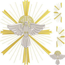 Embroidery Design Great Divine Holy Spirit 499