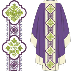 Embroidery Design Gallon Set Cruz Wheats And Grapes 505