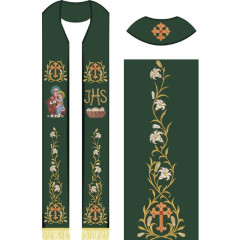 Diseño Para Bordado Juego Para Estola De San Antonio, ..