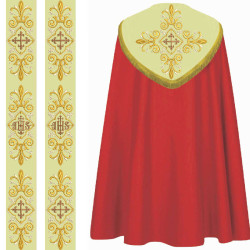 Embroidery Design Cross Set For Humeral Veil 599