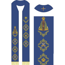 Diseño Para Bordado Conjunto De Estola De Nuestra Señora De Aparecida 613