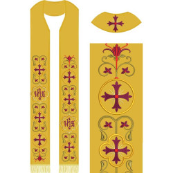 Diseño Para Bordado Conjunto De Estolas Jhs 626