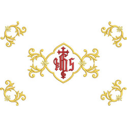 Diseño Para Bordado Cojín Para Postración En Ordenación Diaconal 632