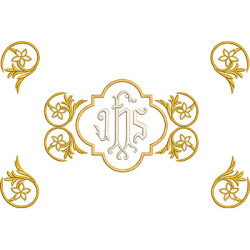 Diseño Para Bordado Cojín Para Postración En Ordenación Diaconal 633