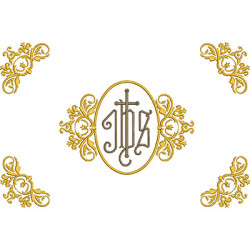 Diseño Para Bordado Cojín Para Postración En Ordenación Diaconal 635