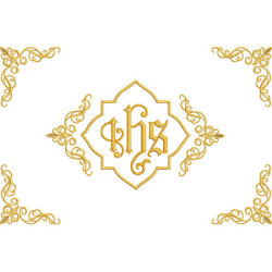 Diseño Para Bordado Cojín Para Postración En Ordenación Diaconal 636