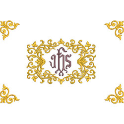 Diseño Para Bordado Cojín Para Postración En Ordenación Diaconal 639