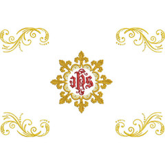 Matriz De Bordado Conjunto Almofada Prostração Em Orde..