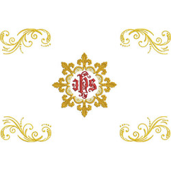 Diseño Para Bordado Cojín Para Postración En Ordenación Diaconal 641