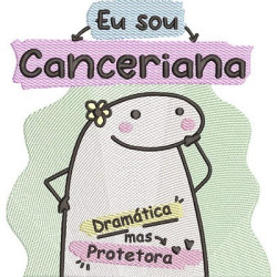 Matriz De Bordado Flork Canceriana 3 Tamanhos